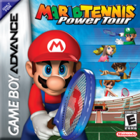 Mario Tennis Advance JP GameBoy Advance JP box art